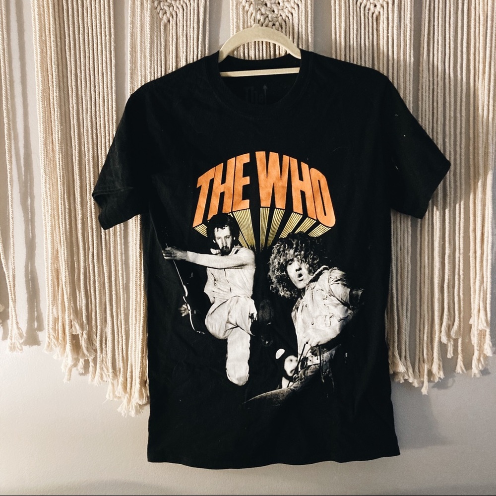 The Who tour shirt